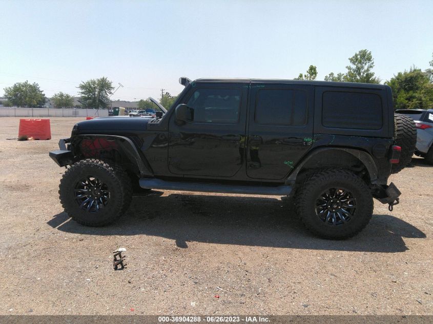 2019 JEEP WRANGLER UNLIMITED SAHARA - 1C4HJXEN7KW595717
