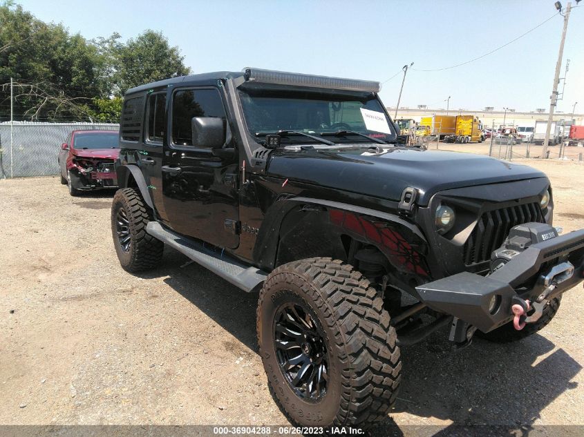 2019 JEEP WRANGLER UNLIMITED SAHARA - 1C4HJXEN7KW595717