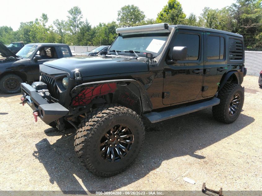 2019 JEEP WRANGLER UNLIMITED SAHARA - 1C4HJXEN7KW595717