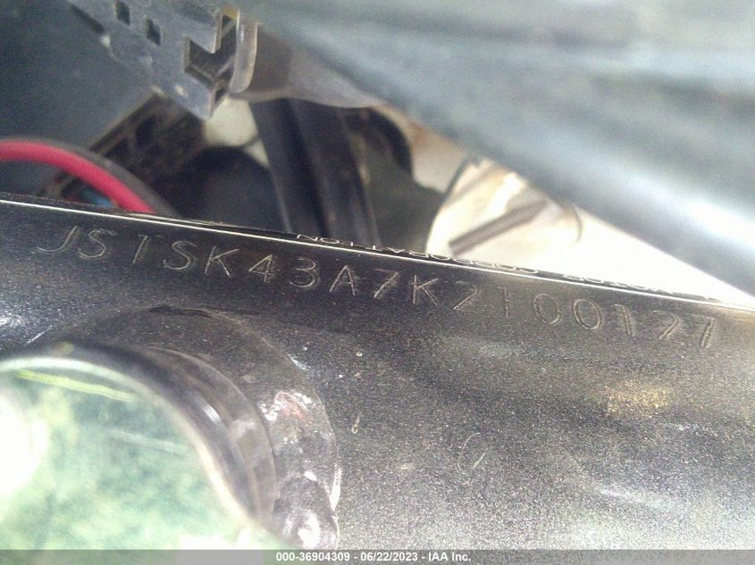 2019 SUZUKI DR-Z400 S JS1SK43A7K2100127