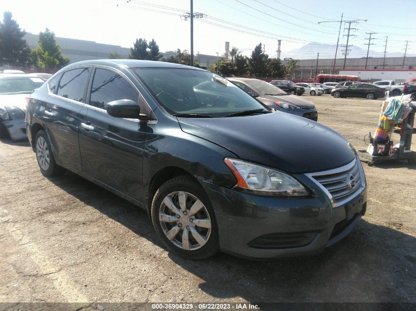 2013 NISSAN SENTRA S - 3N1AB7AP0DL751503