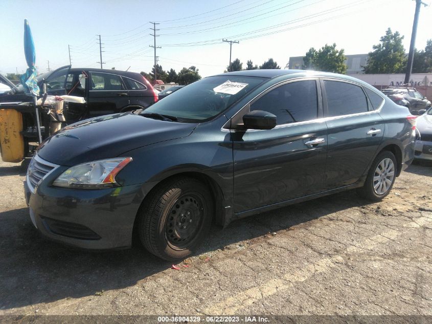 2013 NISSAN SENTRA S - 3N1AB7AP0DL751503