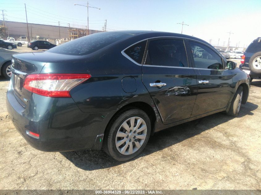 2013 NISSAN SENTRA S - 3N1AB7AP0DL751503