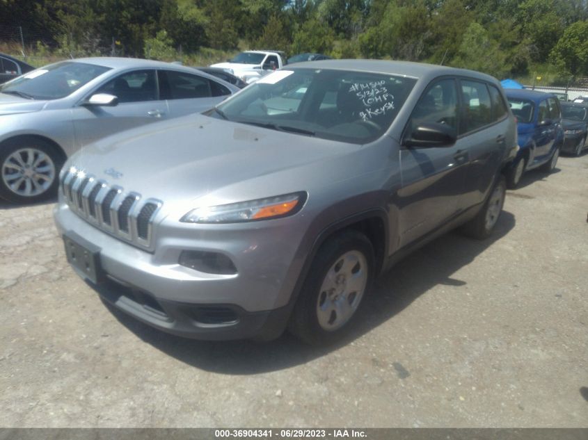 2015 JEEP CHEROKEE SPORT - 1C4PJLAB3FW532555