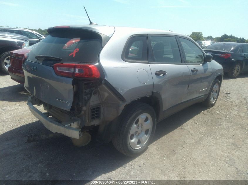 2015 JEEP CHEROKEE SPORT - 1C4PJLAB3FW532555