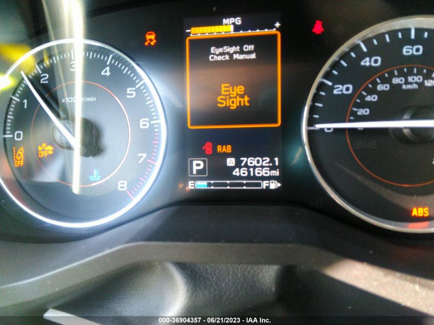 2019 SUBARU CROSSTREK LIMITED - JF2GTANC9K8262913
