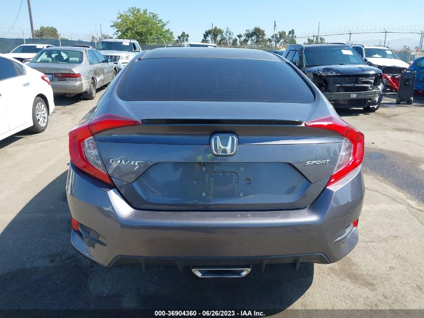 2019 HONDA CIVIC SEDAN SPORT - 2HGFC2F81KH542248