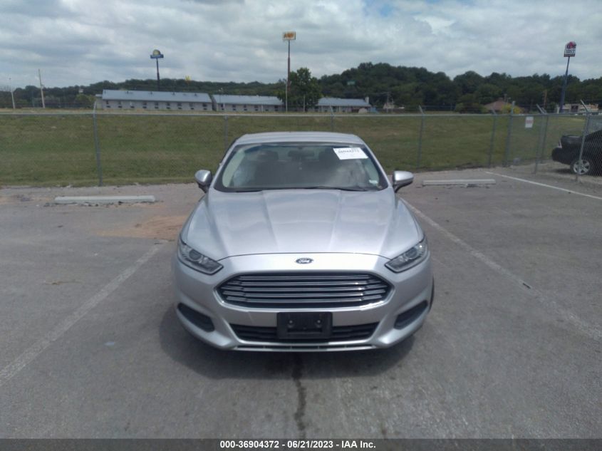 2013 FORD FUSION S - 3FA6P0G73DR343423