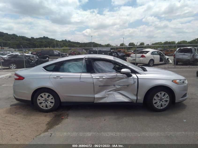 2013 FORD FUSION S - 3FA6P0G73DR343423