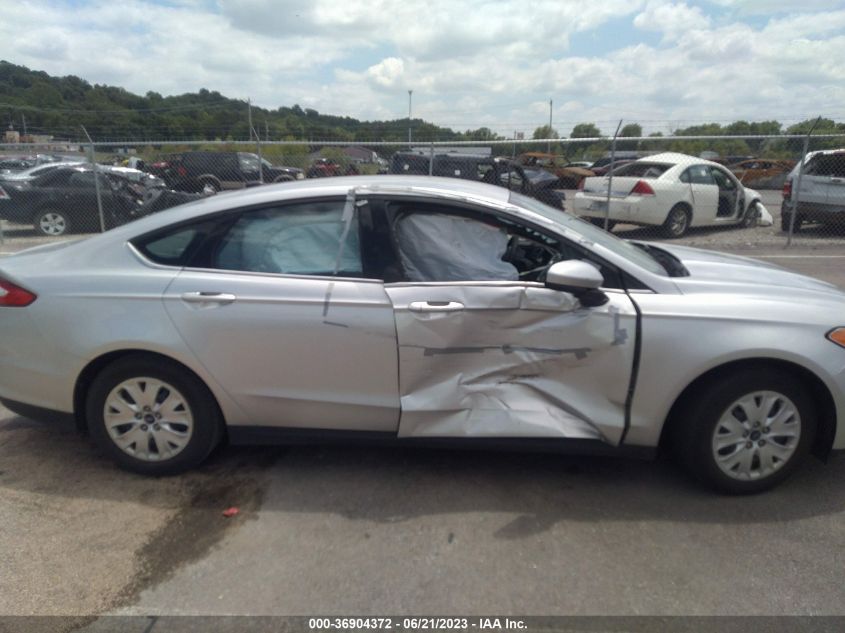 2013 FORD FUSION S - 3FA6P0G73DR343423