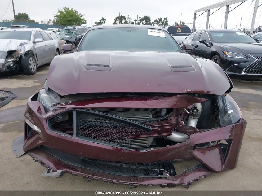 VIN 1FA6P8CF8J5163736 2018 FORD MUSTANG GT