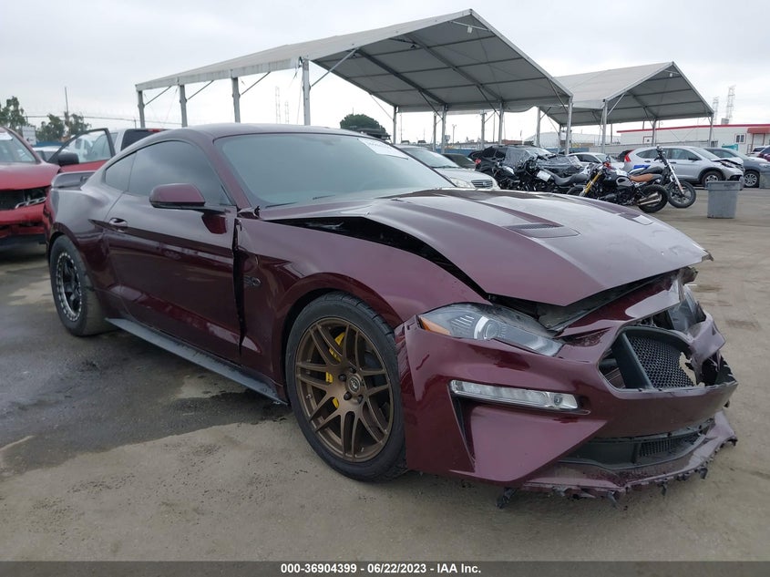 VIN 1FA6P8CF8J5163736 2018 FORD MUSTANG GT