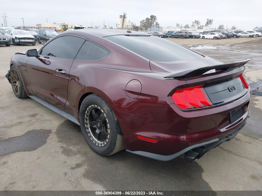 VIN 1FA6P8CF8J5163736 2018 FORD MUSTANG GT