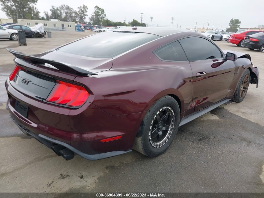 VIN 1FA6P8CF8J5163736 2018 FORD MUSTANG GT