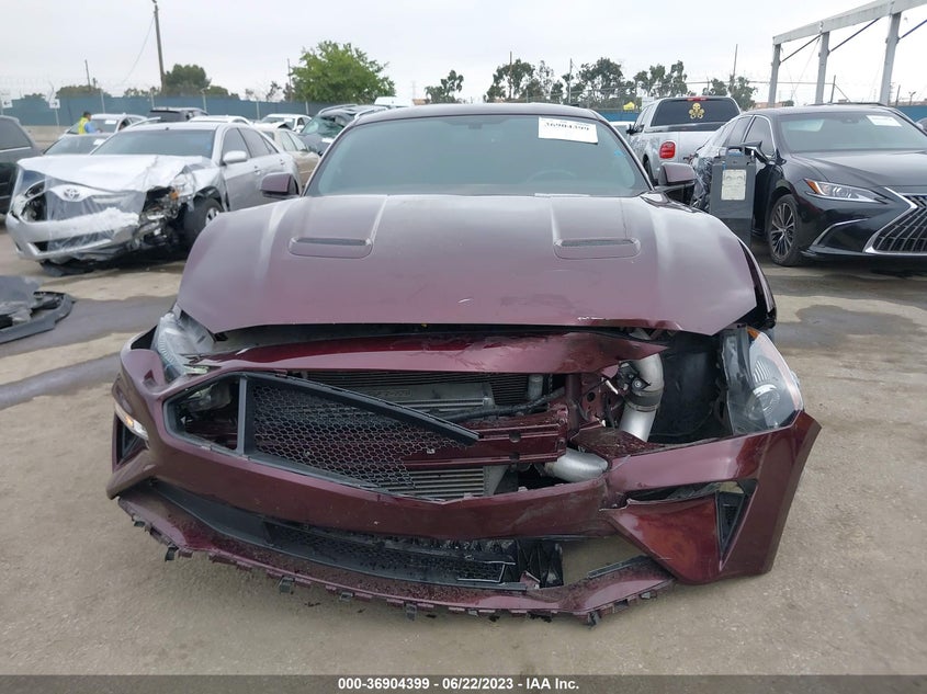 VIN 1FA6P8CF8J5163736 2018 FORD MUSTANG GT