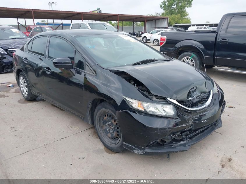 2014 HONDA CIVIC SEDAN LX - 2HGFB2F52EH502337