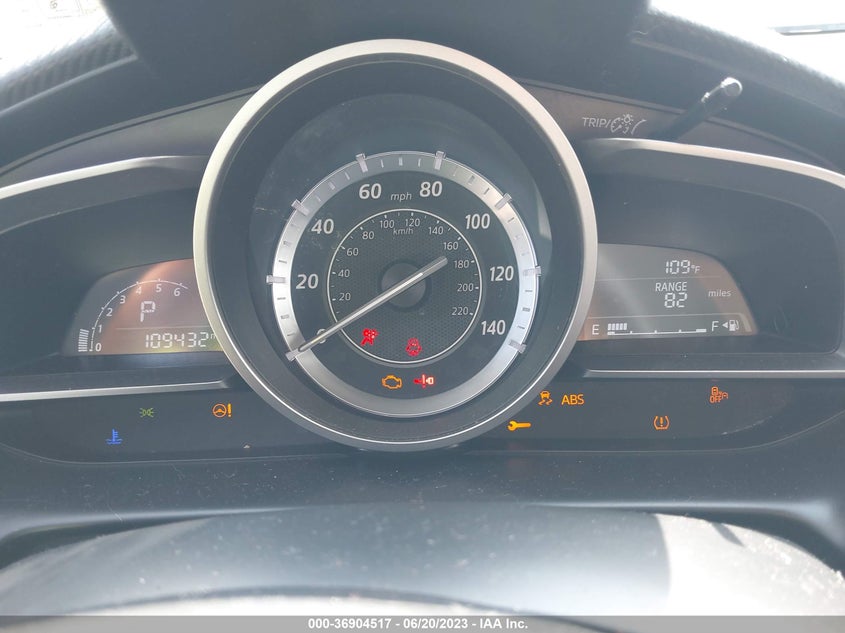 VIN JM1DKFC70H0161306 2017 MAZDA CX-3 TOURING