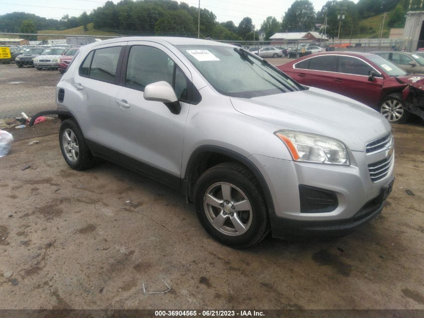 2015 CHEVROLET TRAX LS - 3GNCJPSBXFL243111