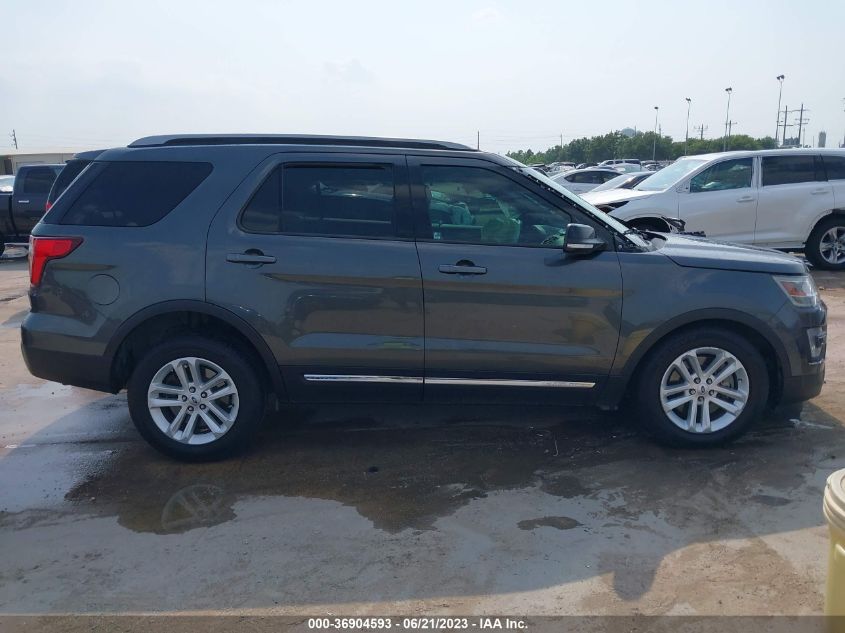2017 FORD EXPLORER XLT - 1FM5K7D83HGB90240
