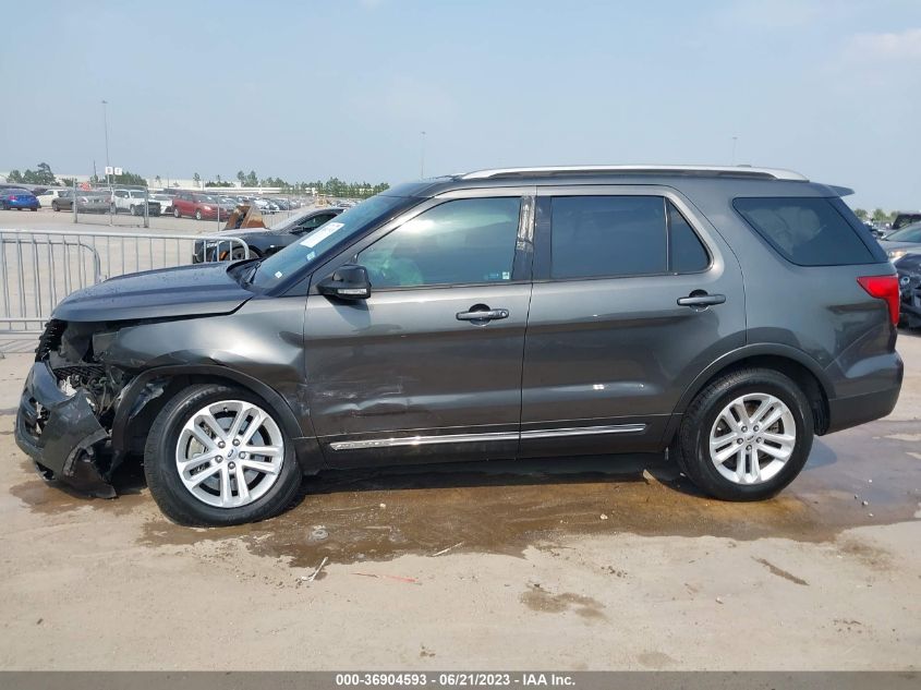 2017 FORD EXPLORER XLT - 1FM5K7D83HGB90240