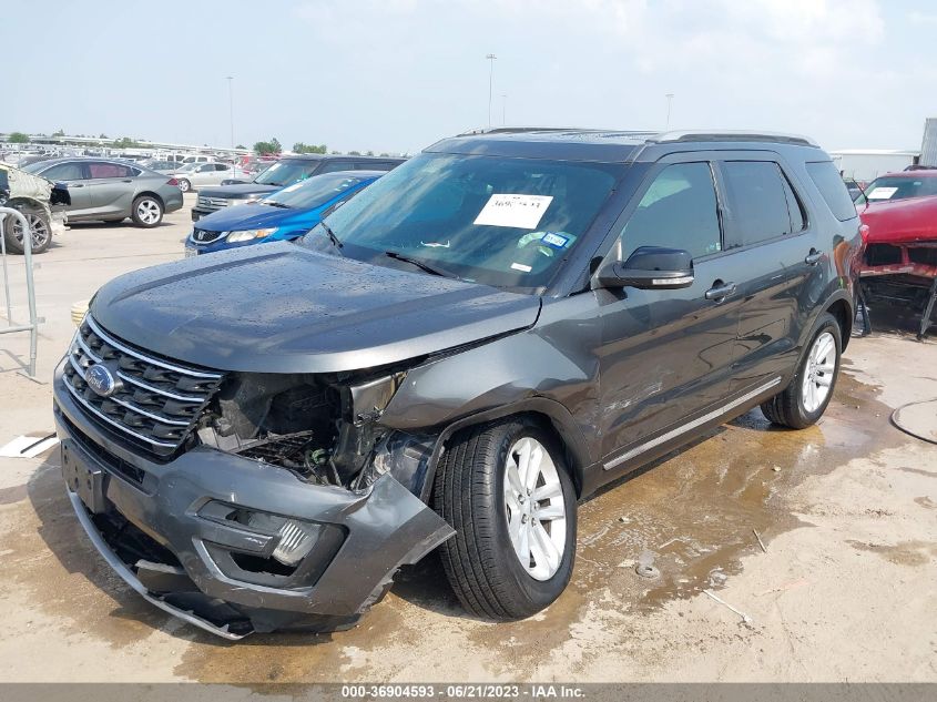 2017 FORD EXPLORER XLT - 1FM5K7D83HGB90240