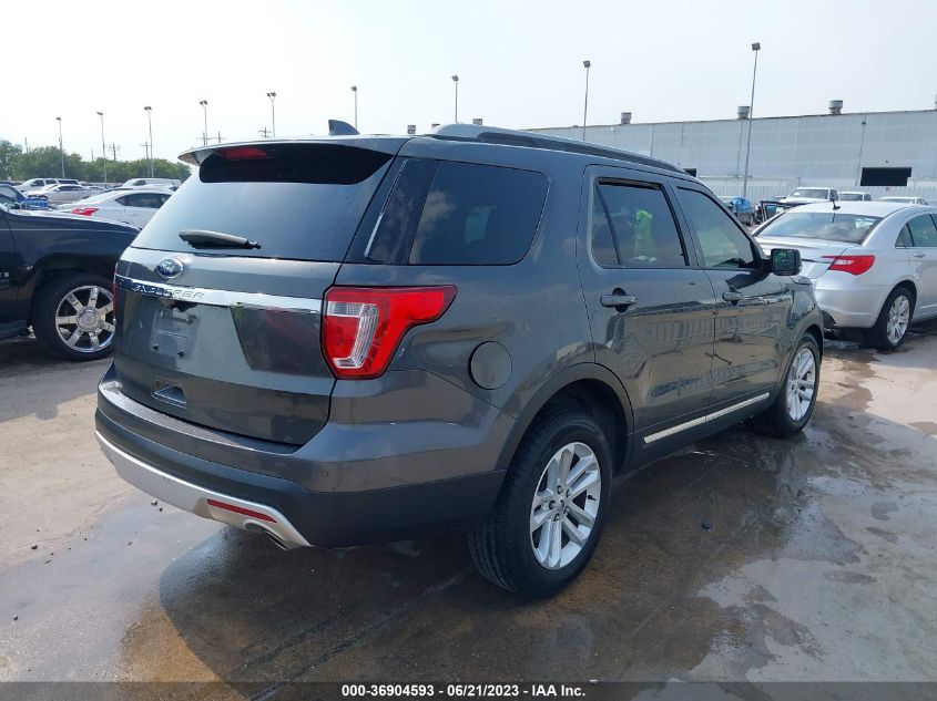 2017 FORD EXPLORER XLT - 1FM5K7D83HGB90240