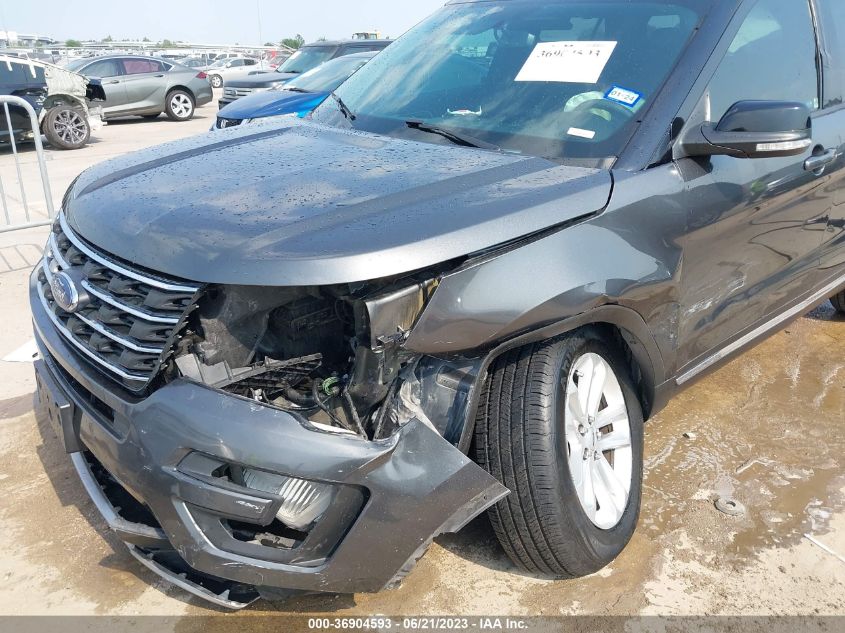 2017 FORD EXPLORER XLT - 1FM5K7D83HGB90240