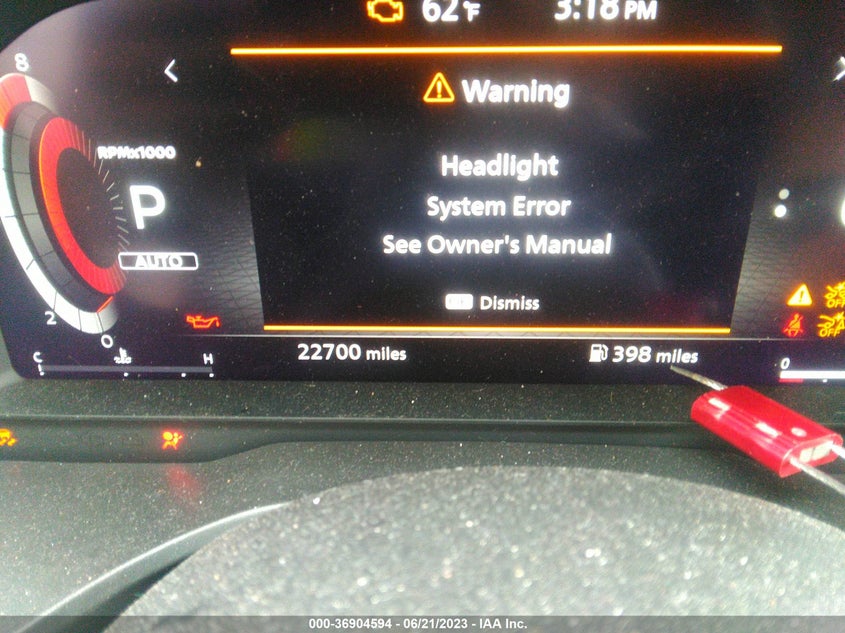 VIN JN8AT3DD2MW321040 2021 NISSAN ROGUE PLATINUM