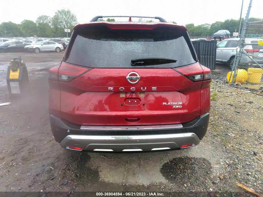 VIN JN8AT3DD2MW321040 2021 NISSAN ROGUE PLATINUM