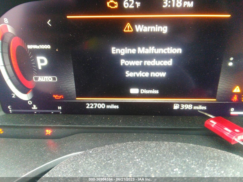 VIN JN8AT3DD2MW321040 2021 NISSAN ROGUE PLATINUM