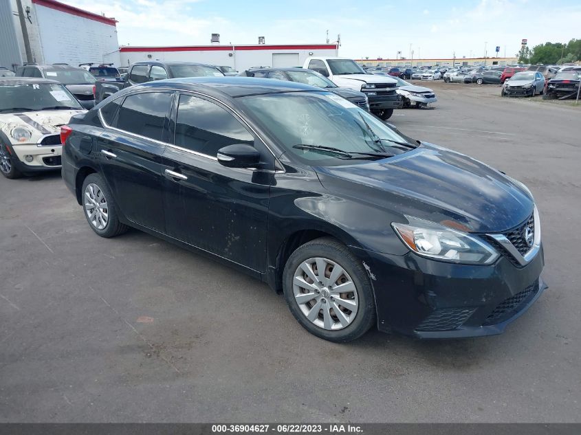 2016 NISSAN SENTRA SR/SL/S/SV/FE+ S - 3N1AB7AP6GL650387