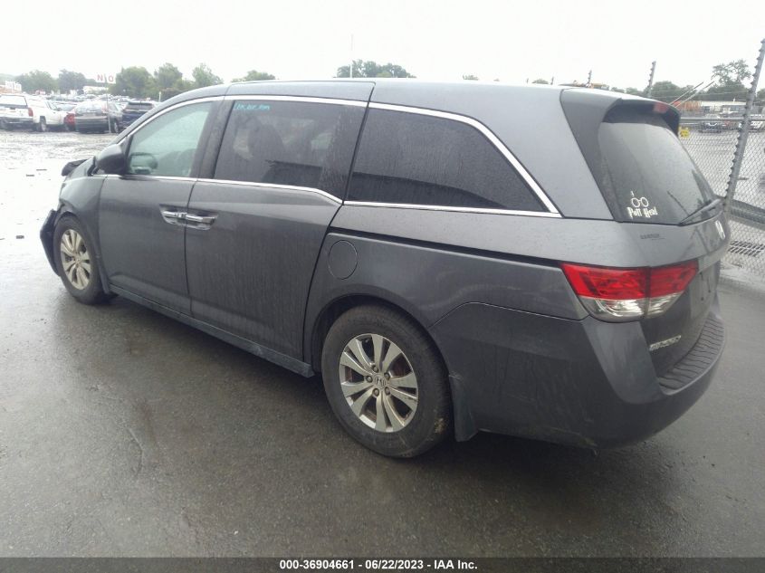 2016 HONDA ODYSSEY EX-L - 5FNRL5H63GB060869
