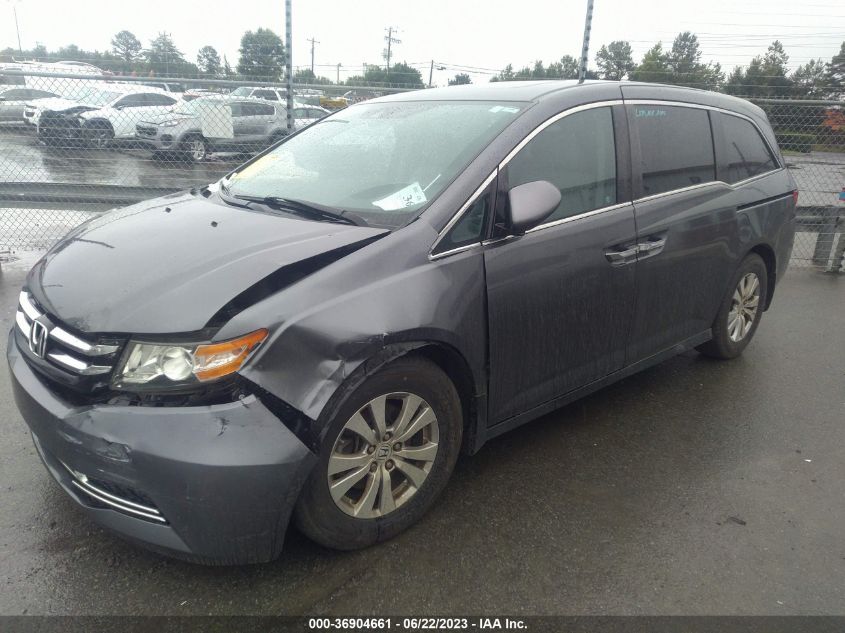 2016 HONDA ODYSSEY EX-L - 5FNRL5H63GB060869