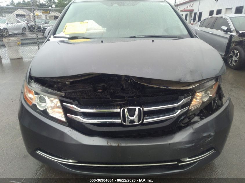 2016 HONDA ODYSSEY EX-L - 5FNRL5H63GB060869