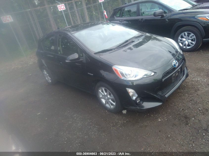 2016 TOYOTA PRIUS C ONE/TWO/THREE/FOUR - JTDKDTB31G1119914