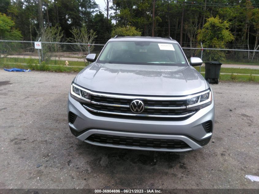 2021 VOLKSWAGEN ATLAS 3.6L V6 SE W/TECHNOLOGY - 1V2WR2CA8MC587776