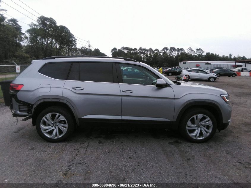 2021 VOLKSWAGEN ATLAS 3.6L V6 SE W/TECHNOLOGY - 1V2WR2CA8MC587776