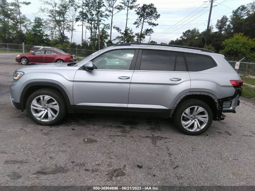 2021 VOLKSWAGEN ATLAS 3.6L V6 SE W/TECHNOLOGY - 1V2WR2CA8MC587776