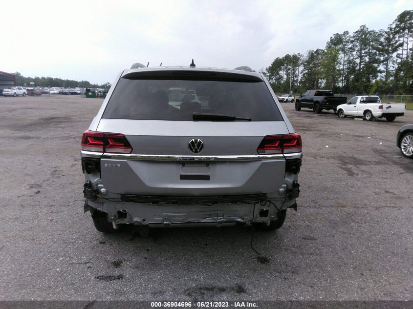 2021 VOLKSWAGEN ATLAS 3.6L V6 SE W/TECHNOLOGY - 1V2WR2CA8MC587776