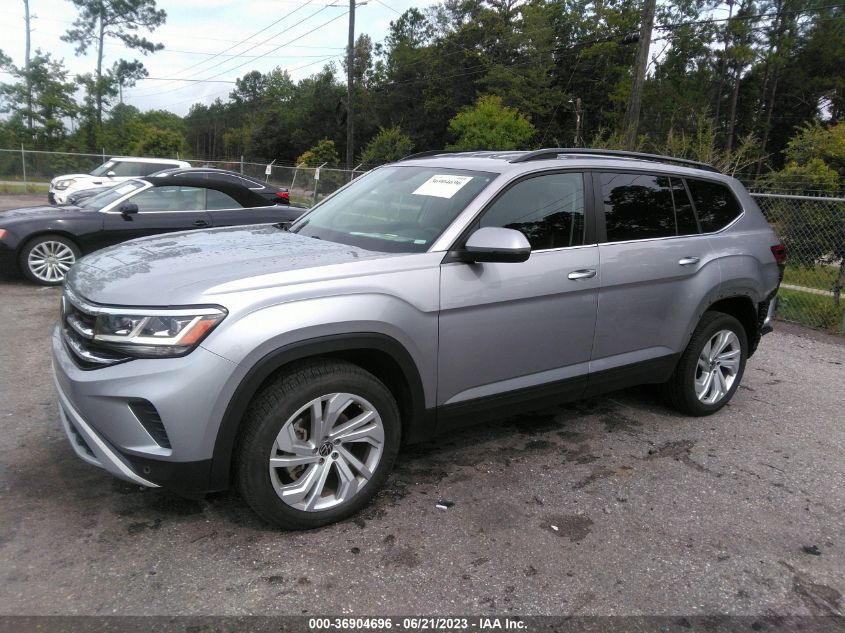 2021 VOLKSWAGEN ATLAS 3.6L V6 SE W/TECHNOLOGY - 1V2WR2CA8MC587776