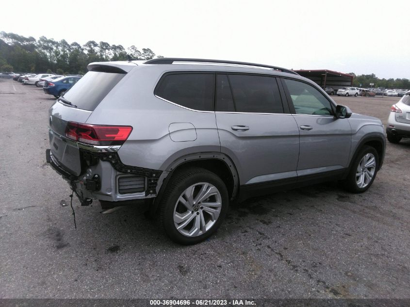 2021 VOLKSWAGEN ATLAS 3.6L V6 SE W/TECHNOLOGY - 1V2WR2CA8MC587776
