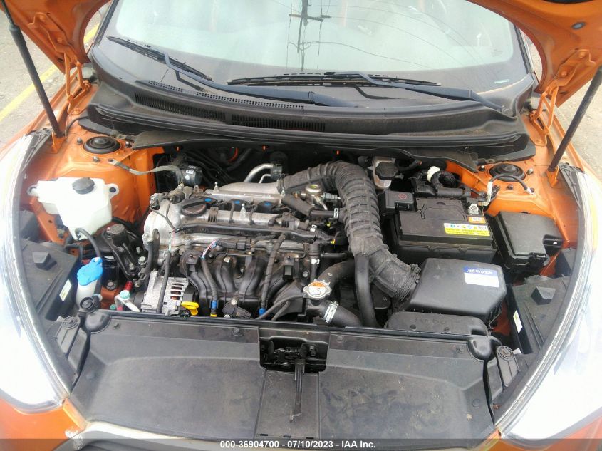 2016 HYUNDAI VELOSTER TURBO - KMHTC6AE4GU290047