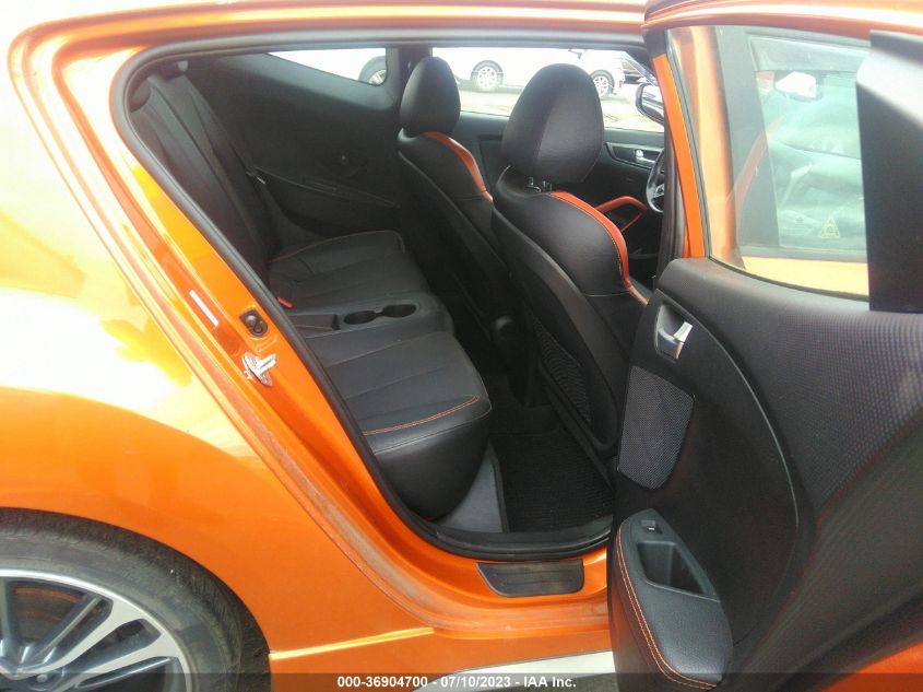 2016 HYUNDAI VELOSTER TURBO - KMHTC6AE4GU290047