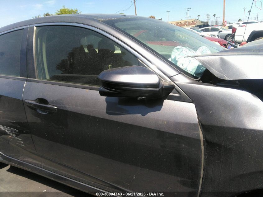 2018 HONDA CIVIC SEDAN EX-T - JHMFC1F37JX038745