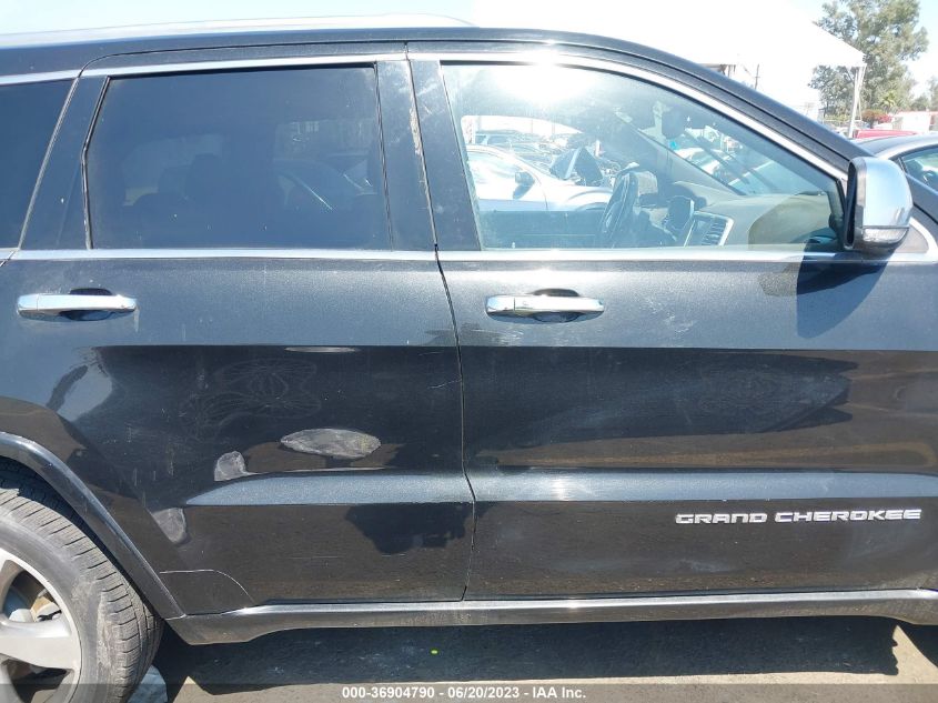 2014 JEEP GRAND CHEROKEE OVERLAND - 1C4RJECG8EC465920