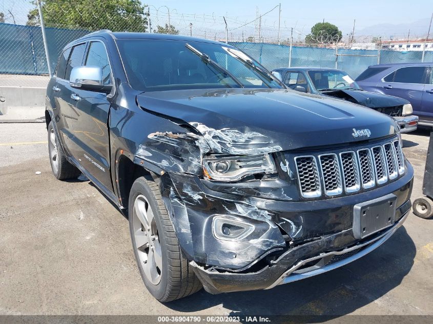 2014 JEEP GRAND CHEROKEE OVERLAND - 1C4RJECG8EC465920
