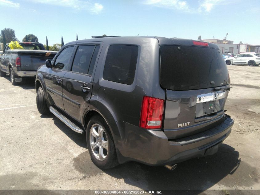 2014 HONDA PILOT EXL - 5FNYF3H54EB023700