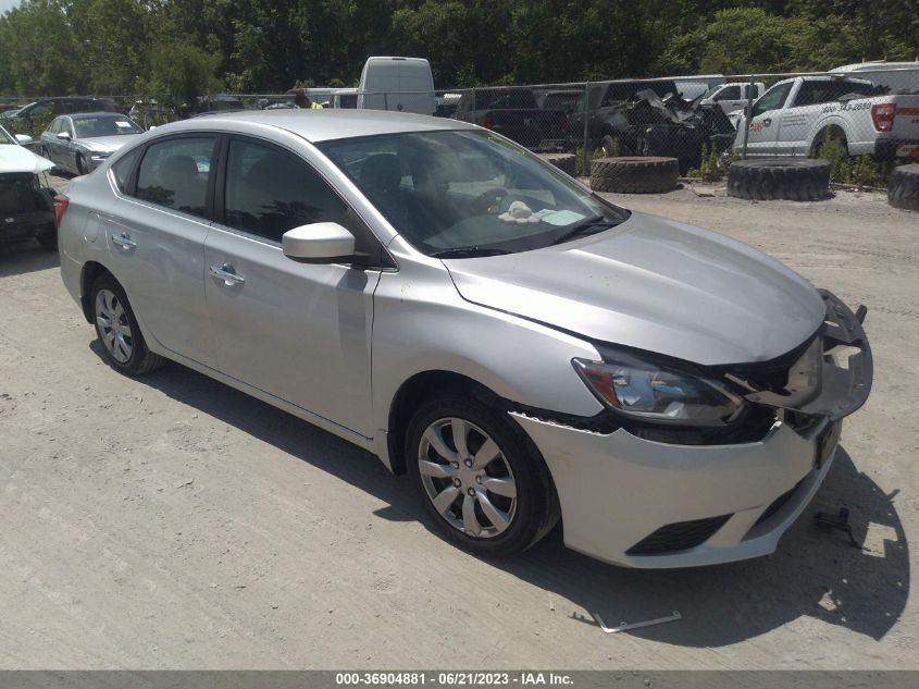 2017 NISSAN SENTRA SV - 3N1AB7AP1HY408501