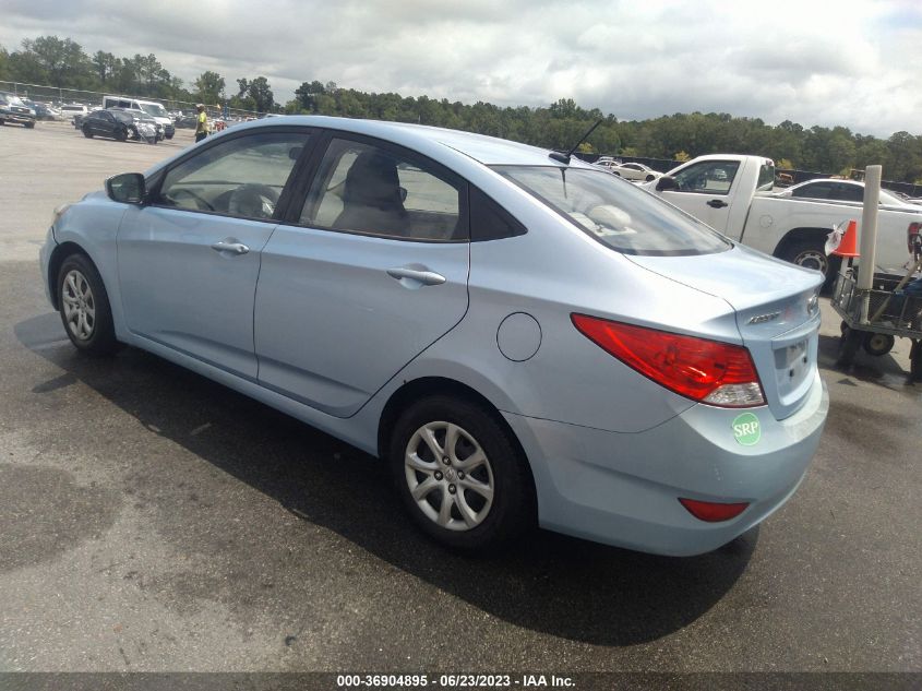 2013 HYUNDAI ACCENT GLS - KMHCT4AE8DU286907