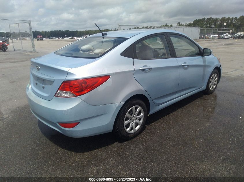 2013 HYUNDAI ACCENT GLS - KMHCT4AE8DU286907
